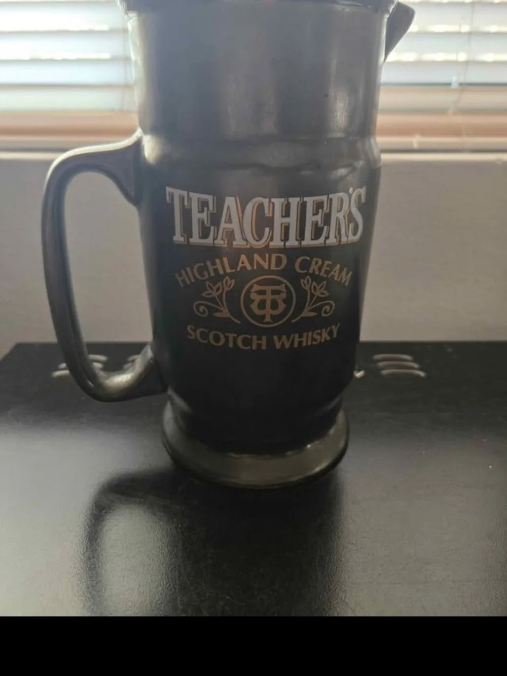 Vintage Teacher’s Highland Cream Scotch Whisky Pitcher